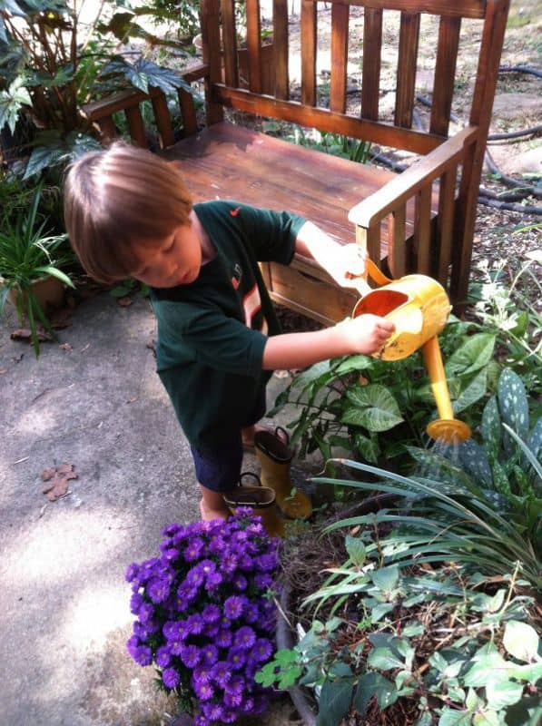 Our little gardener e1398352746985