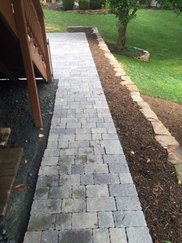 Permeable Paver Patio