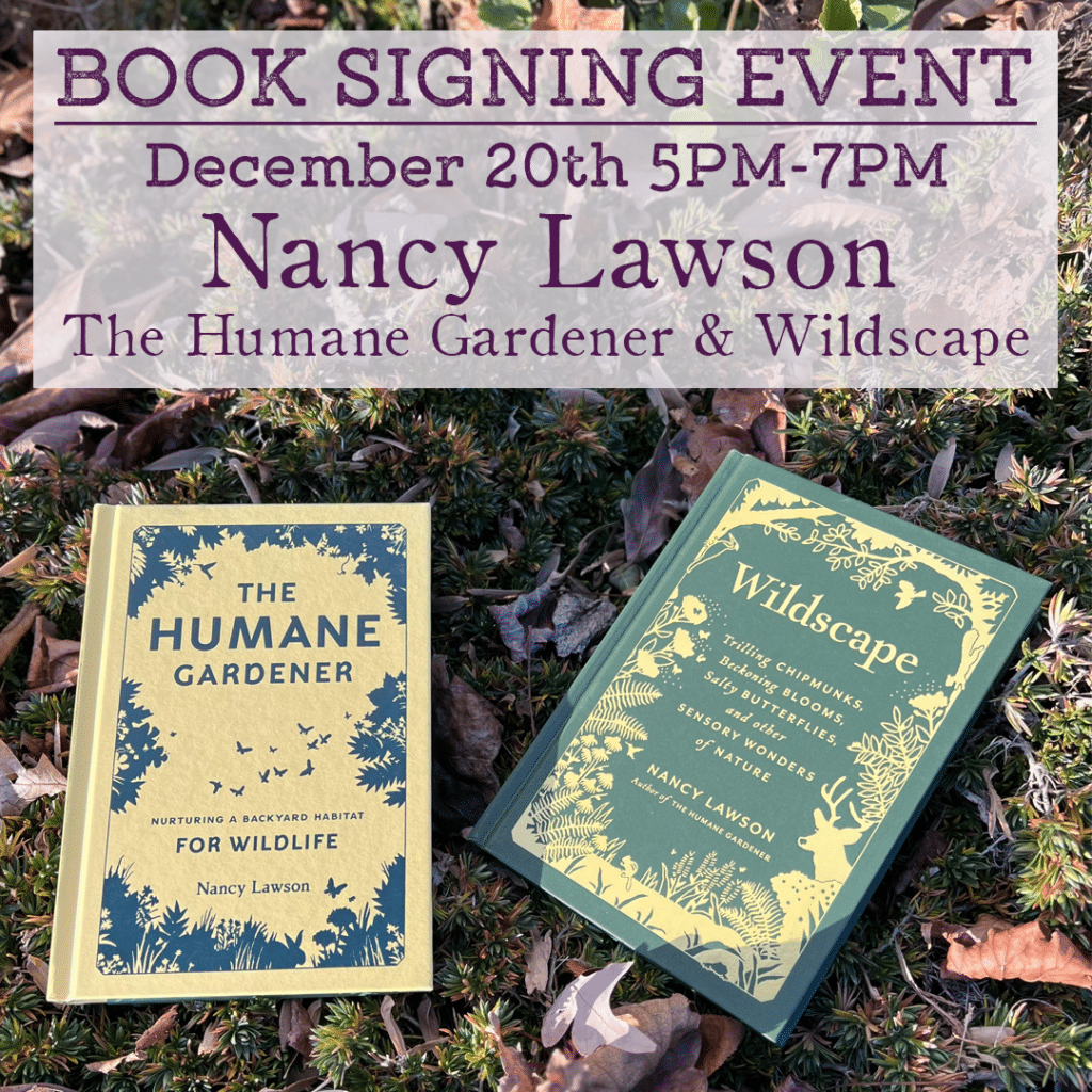 Nancy Lawson Book Signing