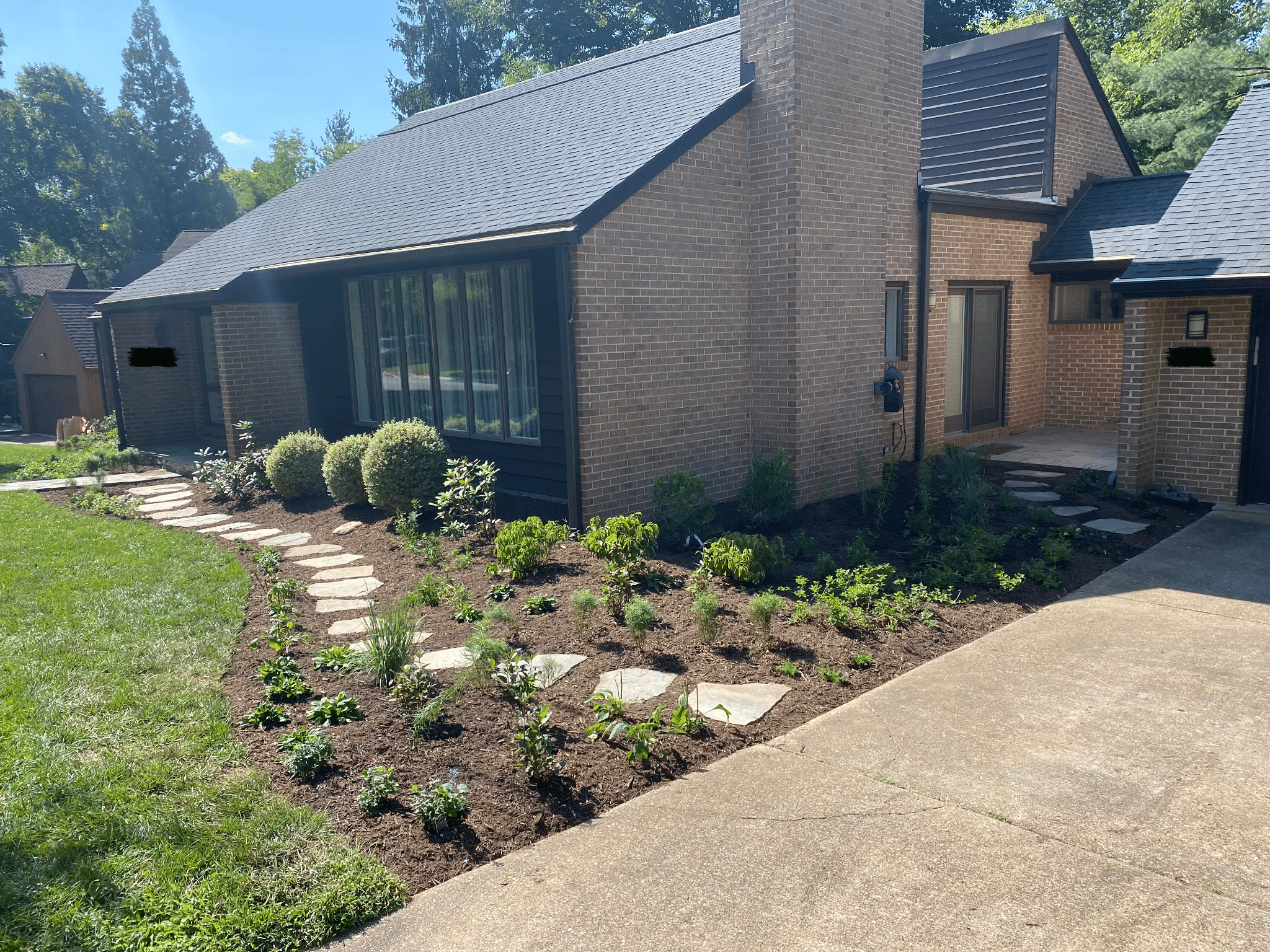 native plant design, eco-friendly landscaping, columbia md