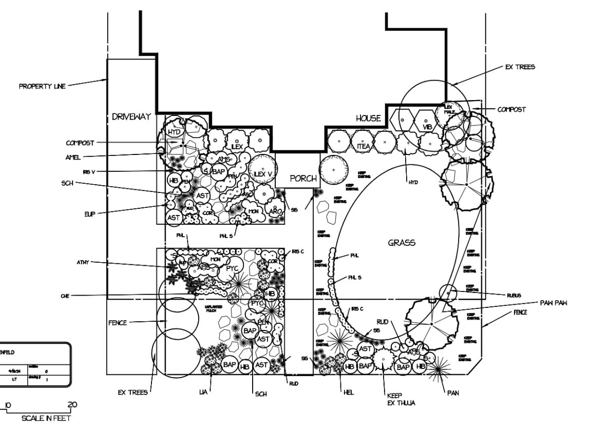 New Native Landscape Design by Laurens Garden Service